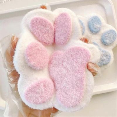 Taba Squishy Big Cat Paw silikonipuristuslelut stressin lievittämiseen, Cat Paw Giant Paw Squishy Sensory Toy Valkoinen