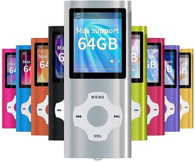 Mp3 Mp4 Music Player med Fotofremviser E-bog Reader Voice Recorder Fm Radio Video Sølv 16g