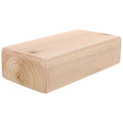 Joogakoulutus Tiilijoogakoulutus Puupalikka Joogakoulutus Tiilitanssi Harjoitus Tiili tanssijalle Keltainen 23.00X12.00X6.30CM