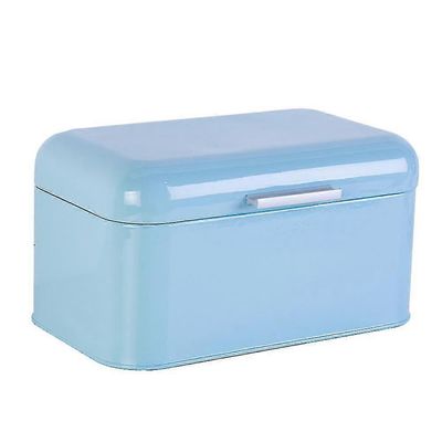 Etusivu Office Metalli säilytyslaatikko Leipä muoto Suuri kapasiteetti Kontti Järjestäjä Sininen