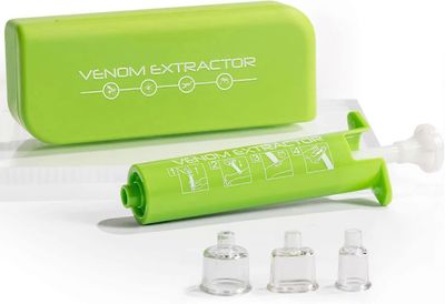 Unbrand Bites Relief imutyökalu, Venom Extractor imupumppu, Snake Bite Kit, Survival Kit, Poison Remover Bite ja Sting ensiapu retkeilyyn