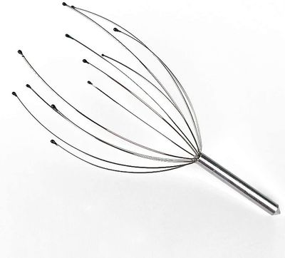 Xqday 1 stykke hovedmassager med 20 massagefingre hovedmassageedderkop for perfekt