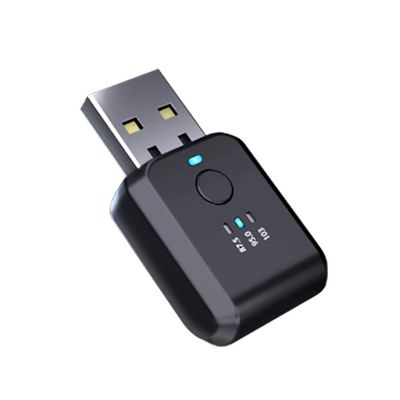 FM-lähetin Auto Langaton Bluetooth 5.0 Radio Modulator Autosarja Handsfree-äänisovitin Ei viivettä musta