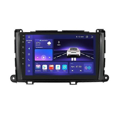 2 Din Toyota Sienna XL30 2010-2014 Carplay 4G WIFI Android auto radio soitin stereo auto multimedia videosoitin GPS navigointi DSP RDS 2-32GB Carpl...