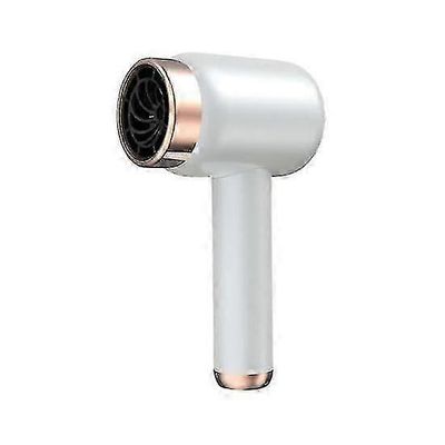 Ladattava johdoton hiustenkuivaaja 3 nopeuden säädöllä nopeaan kuivumiseen valkoinen EU