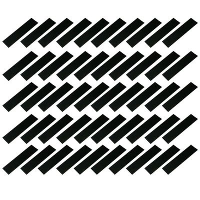 Pahvikynäpussi Lyijykynän pidike Pakkaus 50 kierrätettävää ystävällistä pahvikynälaatikkoa Kynän pakkauslaatikot Musta normaali