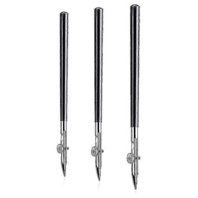 3 kokoa Art Ruling -kynäsetti, 3 pakkausta ristikkäin saranoitu hieno viiva peittävä nestekynä, suoraviivainen kynä