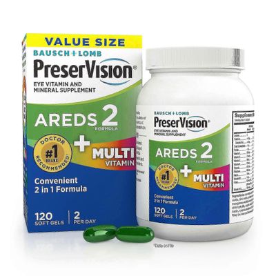 Preservision areds 2 kaava plus multivitamiini softgels, 120 ea