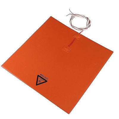 750w 220v silikoni lämmitetty sängyn lämmitystyyny -10 3d tulostin 310x310mm Oranssi
