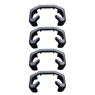 Vaihtoistuimen liukusäätimen pidikkeet Raskaat istuinkiskon korkit Muoviset liukukiskon pidikkeet Yksinkertainen asennus Sharanille 5N0881347A