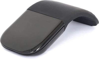 Camila Bluetooth Arc Touch Mouse, trådløs foldbar mus uden modtager, til bærbar bærbar tablet (sort)