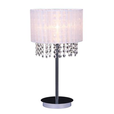 Italux Lighting Italux Astra WH - Bordlampe Hvid 1 Lys, E14