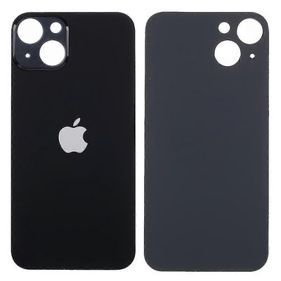 IPhone 13 6.1 tuuman akkukotelon kannen korjausosa (kameran linssin rengasreiän vakioversio) Musta iPhone 13 6.1 inch