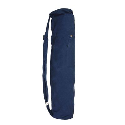 Fitness Mad Jute Bag Eco Friendly jooga kunto laitteet harjoittaja-tummansininen Sininen