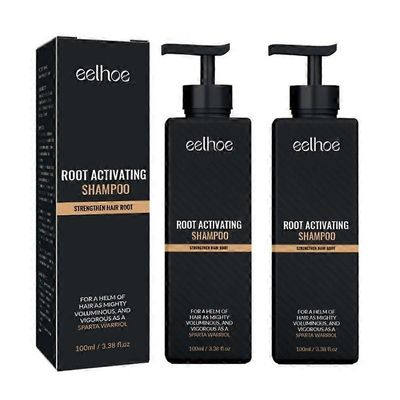 2kpl Spartan Shampoo, Spartan Root Activator Shampoo, Luonnolliset hiusshampoot