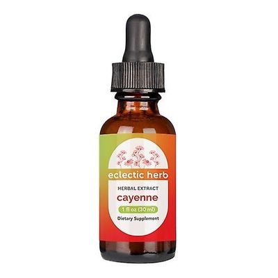Eclectic Institute Eklektinen yrtti Cayenne, 1 oz alkoholin kanssa (1 kpl pakkaus)