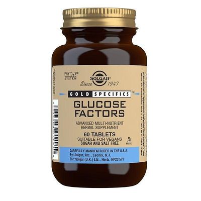 Solgar Gold Specifics Glukoositekijät tabletit 60 (12536344)