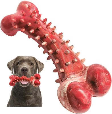 Pet Hund Gummi Chew Hund Knogler Begyndervanskeligheder Holdbar Treat Clean Legetøj