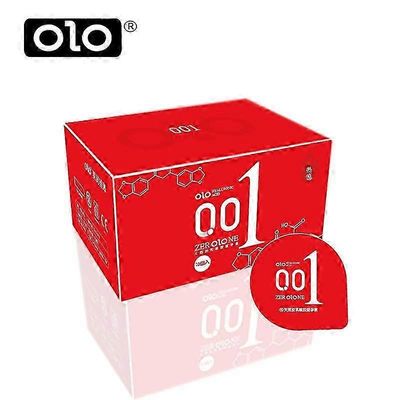 001 Hyaluronihappokondomisetti - pehmeä, virkistävä luonnollinen lateksi pariskunnille F 1 Box