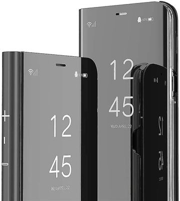 Telefon sag slim klar visning vindue flip ultra slank bogstil dækning for Samsung Galaxy S7 Edge Guld