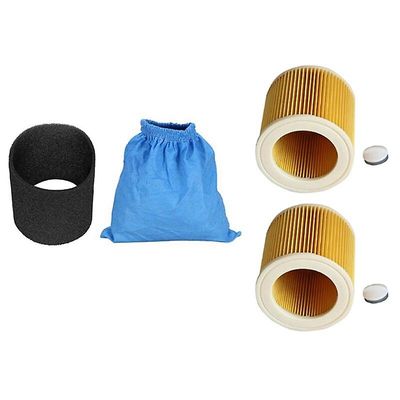 Tekstilfilterposer Vådt og tørt filter til Karcher støvsuger