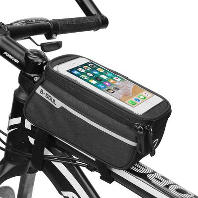 Fantasia Mountainbike Front Beam cykel ridning udstyr sadel rør pack sort