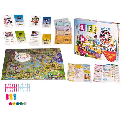 Life Journey Englanti Korttipeli Peli Elämän elämänmatka Lautapeli