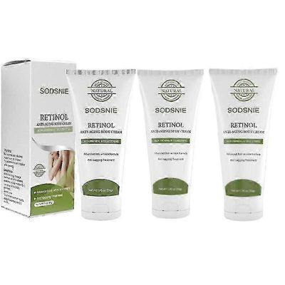 3kpl retinoli anti-aging vartalovoide ryppyjä estävä ihonhoito kiinteyttävä selluliitti notko