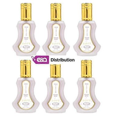 AL-REHAB Eau de parfum - AL REHAB - 6 PEHMEÄN HAJUVEDEN SETTI - 35 ml - Unisex - Korkea pitoisuus