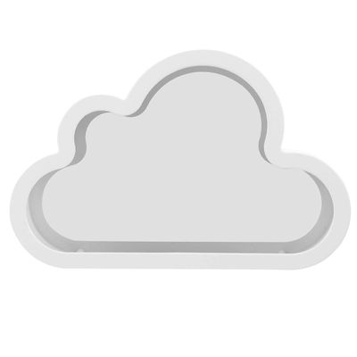 Vaalea pilvipilvi pilven muotoinen riippuva sisustus toimiston sisustamiseen valkoinen 8,0 5,1 1,6 tuuman valokuvakehys 1 sarja 20.20X13.00X4.00CM