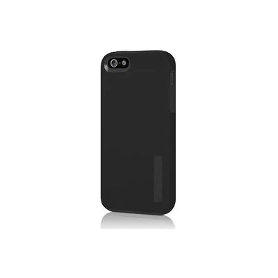 Incipio DualPro iskunkestävä kotelo Apple iPhone 5 / 5S / SE: lle (2016) - musta / musta