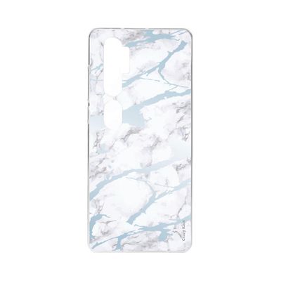 Crazy Kase Skrog til Xiaomi Mi Note 10 Soft Blue Marble Effect