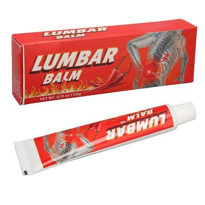 20g lannerangan kipuvoide kannettava pieni lannerangan hoitovoide nivelkipuun, lihaskipuun, mustelmavammaan