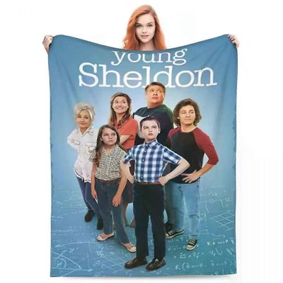 Kerota Mukava nuori Sheldon hauska komedia huopa Merch sänky koristeellinen alkuräjähdysteoria heittoja ja peittoja pehmeä flanelli autoon 200x150cm