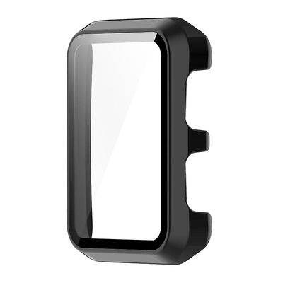 herdet glass film vanntett full beskyttelse pc deksel støtsikkert hus tilfelle skall for Huawei Watch D Smartwatch Svart