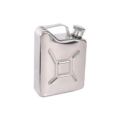 5oz rustfritt stål olje jerry kan brennevin hip flask lomme whisky kolbe flagon for menn klatring bar fest drinker