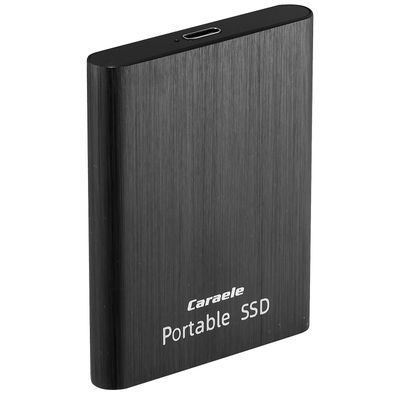 Caraele Ssd Usb3.1 Mobil solid state-drev med 500 GB Sort