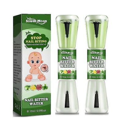 Kynsien pureskeluhoito-lapsille-Peukalon imeminen-pysäytys-lapsille Kynsien pureskeluhoito-aikuisille Kynsien hoito 2pcs