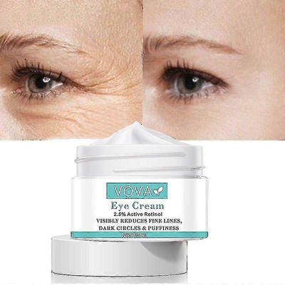 Välitön poisto Silmäpussit Voide Retinol Cream Anti Puffiness Gel Tumma ympyrät Viivästyttää Ikääntyminen haalistuu Ryppyjä Kiinteyttävä Iho