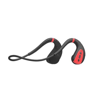 Mikasa Bone Conduction Sports Bluetooth Headset Ipx8 Vandtæt Svømning rød