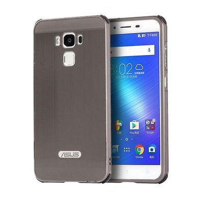 AIR Stødsikker legering og kulfiber sag til Zenfone3 Max 5,2 ZC520TL - Sort