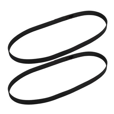 2kpl vaihtokumi 627mm x 4mm x 0.6mm levysoittimen levysoittimen levysoittimen vyöhihna