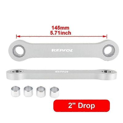 Erinomainen istuvuus Honda CB500X CB500F: lle 2019 2020 2022 2022 laskulenkkien sarja moottoripyörän takajousituksen tyyny Connect Drop Link Hopea ...