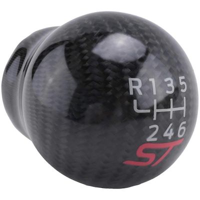 6-vaihteinen autourheilu ST hiilikuituinen vaihdekepin nuppi Ford Focus ST RS Fiesta ST: lle