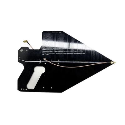 HT8 kädessä pidettävä loki jaksollinen antenni 0,1-12 GHz, suunnanhakuantenni SA6-spektrianalysaattorille, korkea Musta