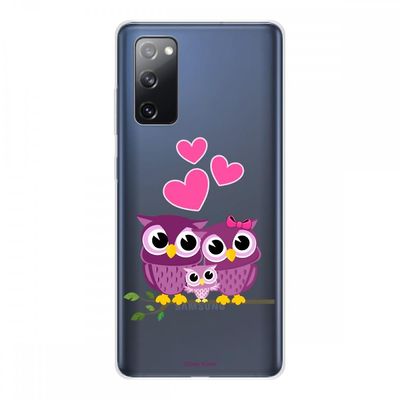 Crazy Kase Hull Til Samsung Galaxy S20 Fe i silikone fleksibel 1 Mm, Owl Family