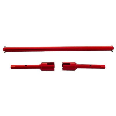 Bilmodel Tilbehør 1/10 Flad Sportsvogn Bundaksebeslag Aluminiumslegering Opgraderingsdele til Tamiya Tt02