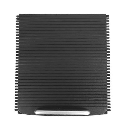 Auton keskikonsolin liukuva kansi 39870905 Volvo S80 V70 XC70 -kupinpitimen rullakaihtimen suojukselle Musta