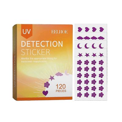 Fusheng UV-tunnistustarra, UV-suojateippi kasvojen iholle auringolta altistumista vastaan ulkona kesällä
