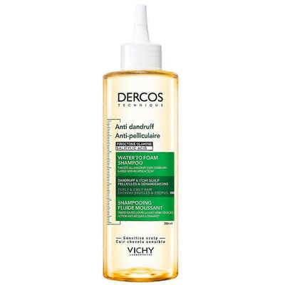 Vichy Dercos hilsettä estävä vesi-vaahtoshampoo 200ml
